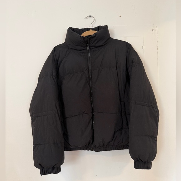 Black Puffer Jacket - Picture 2 of 9